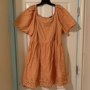 Lane Bryant Apricot Dress